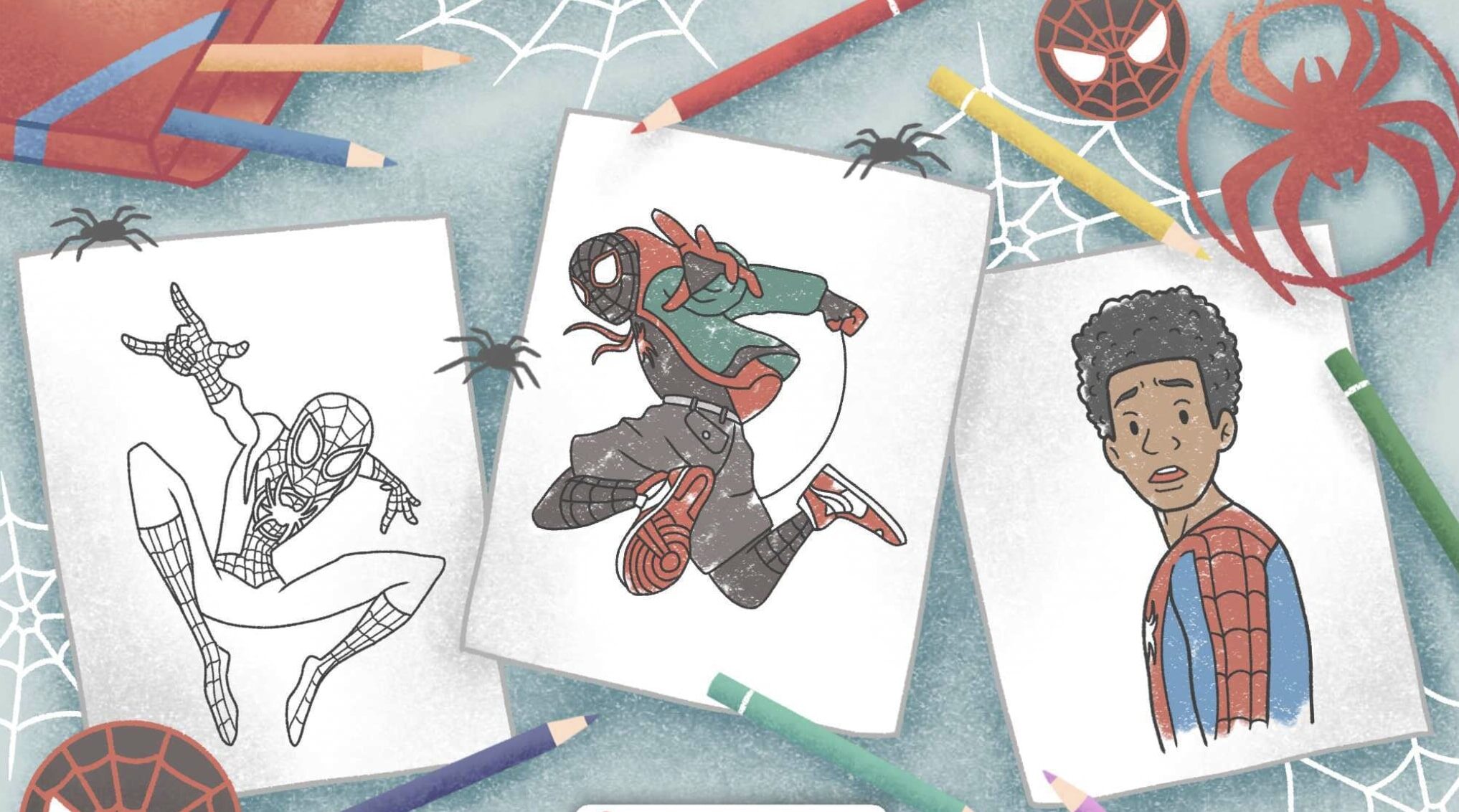 Miles Morales coloring pages